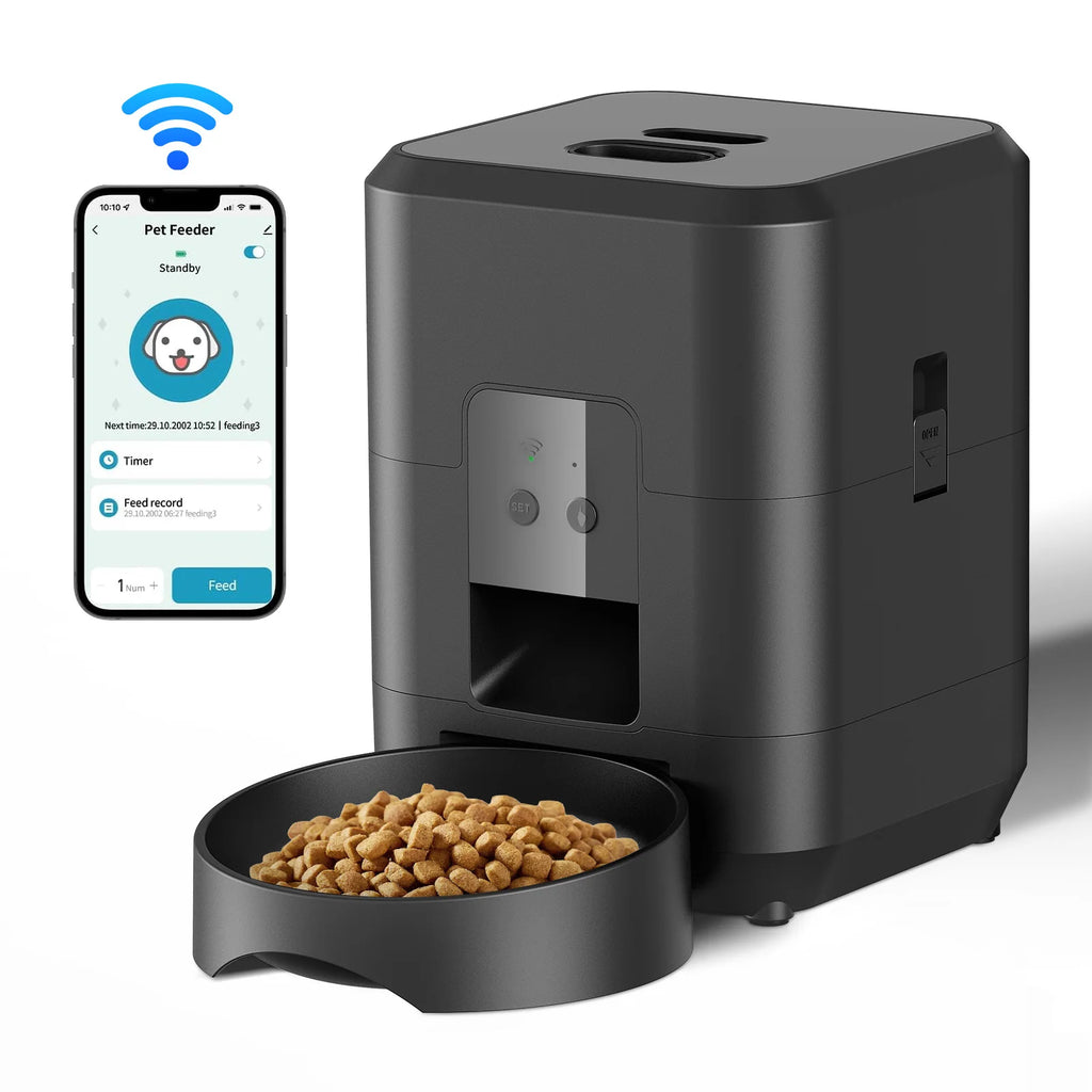 2L WiFi Pet Feeder with Camera - Smart App Feeder with Live Video