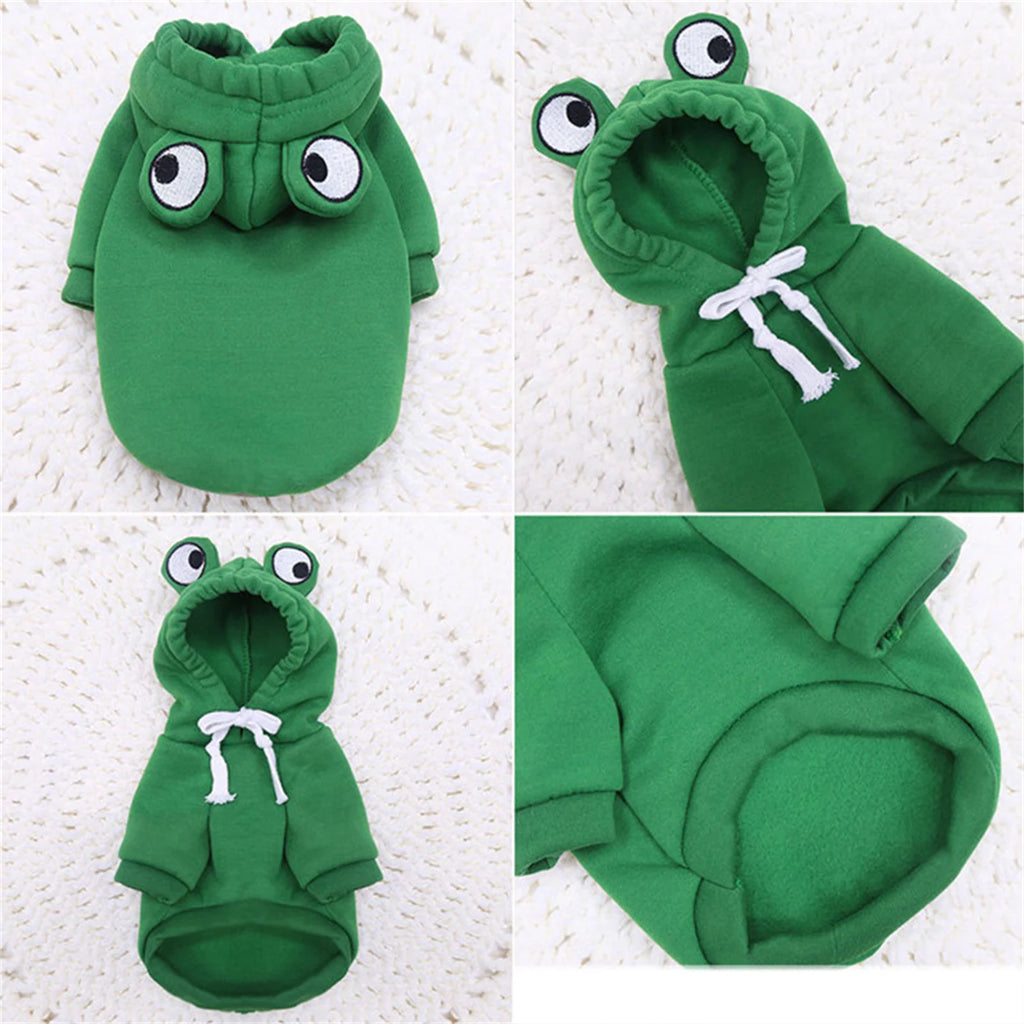 Cute Hooded Pet Sweater - Soft Costume Hoodie for Dogs & Cats