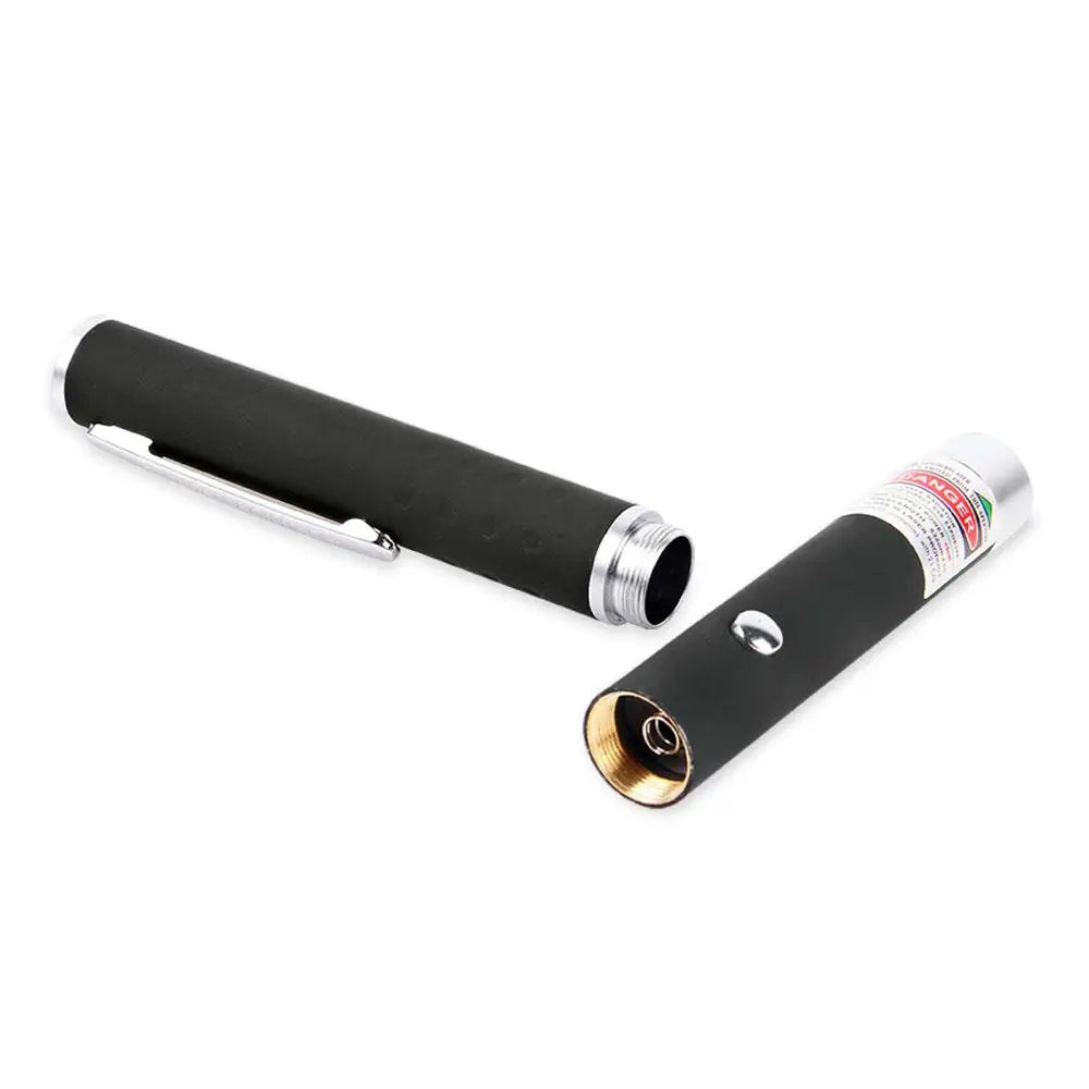2-in-1 LED Laser Pointer - Rechargeable Cat & Dog Training Teaser