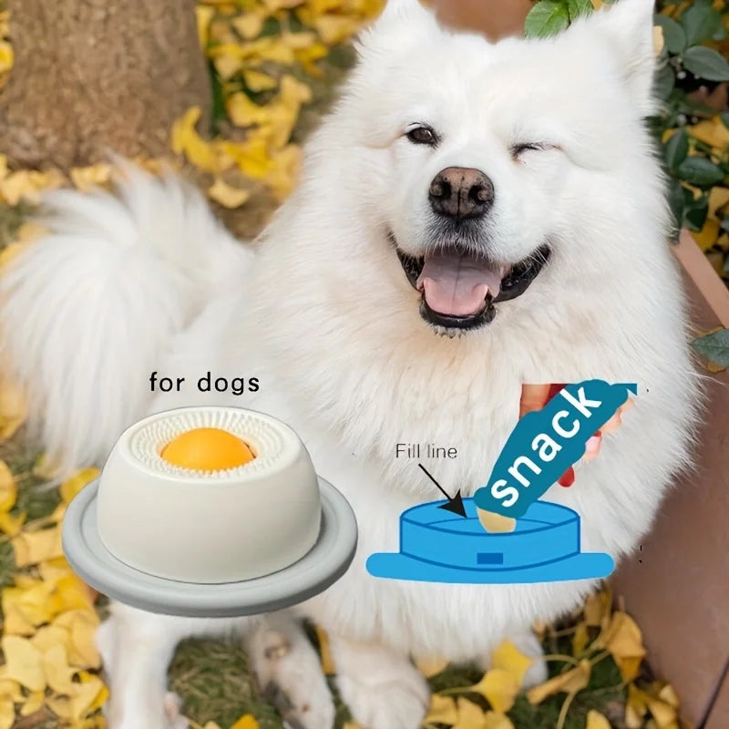 Dog Lick Mat Slow Feeder - Calming Treat Toy
