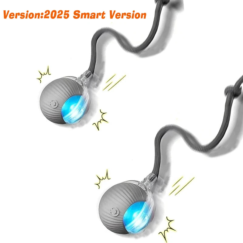 Automatic Rolling Dog Ball - Motion-Activated Interactive Toy