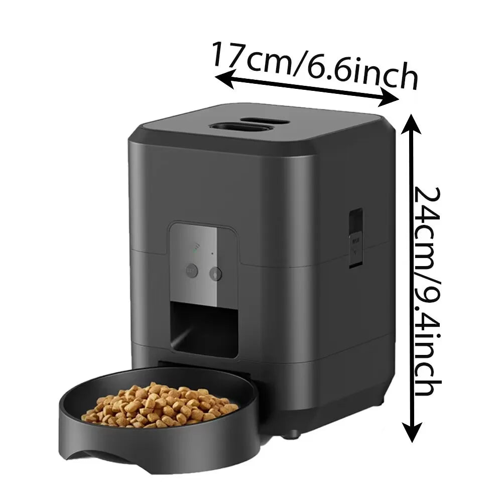 2L WiFi Pet Feeder with Camera - Smart App Feeder with Live Video