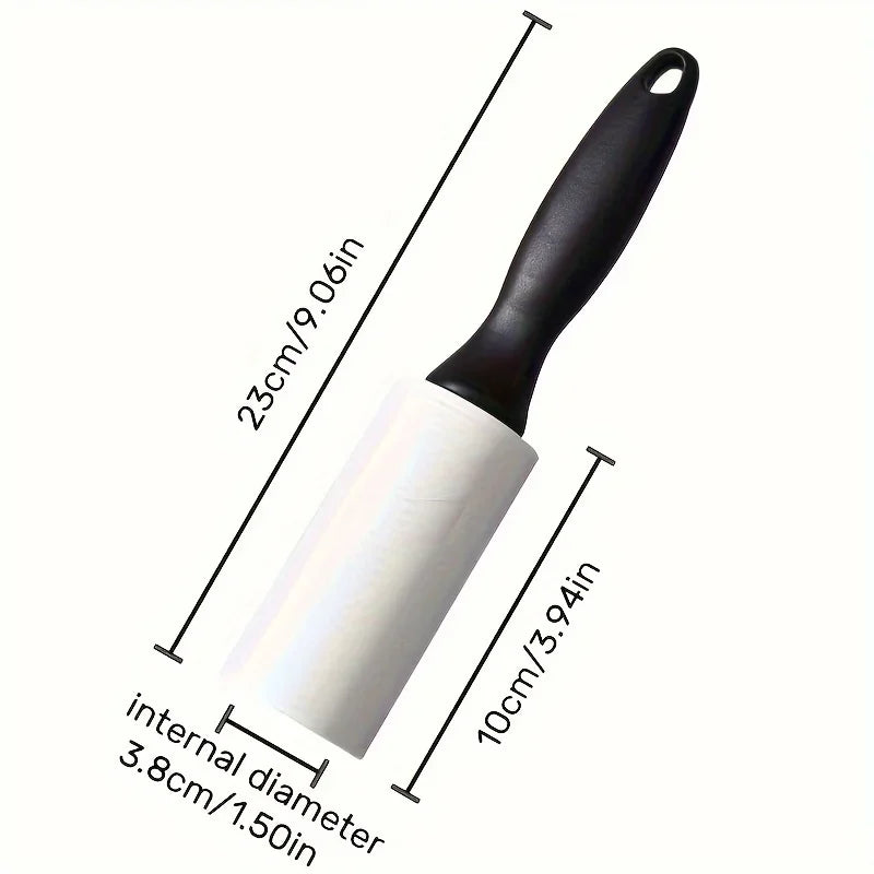 Extra-Sticky Lint Roller - Pet Hair Remover with Refillable Sheets