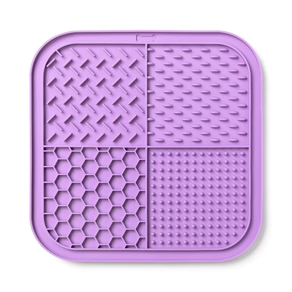 Silicone Lick Mat for Dogs & Cats - Slow Feeder & Bath Distraction