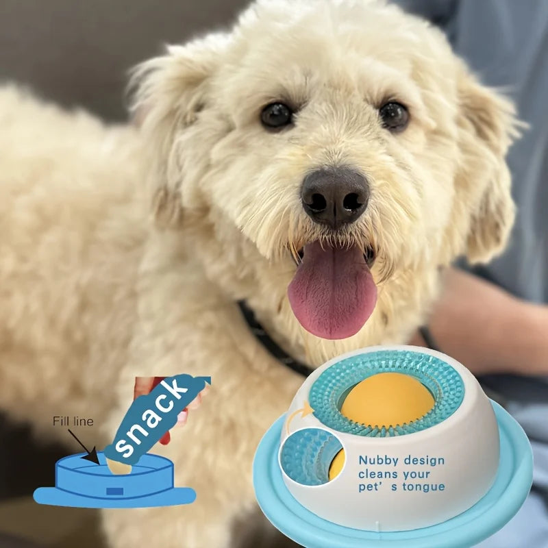 Dog Lick Mat Slow Feeder - Calming Treat Toy