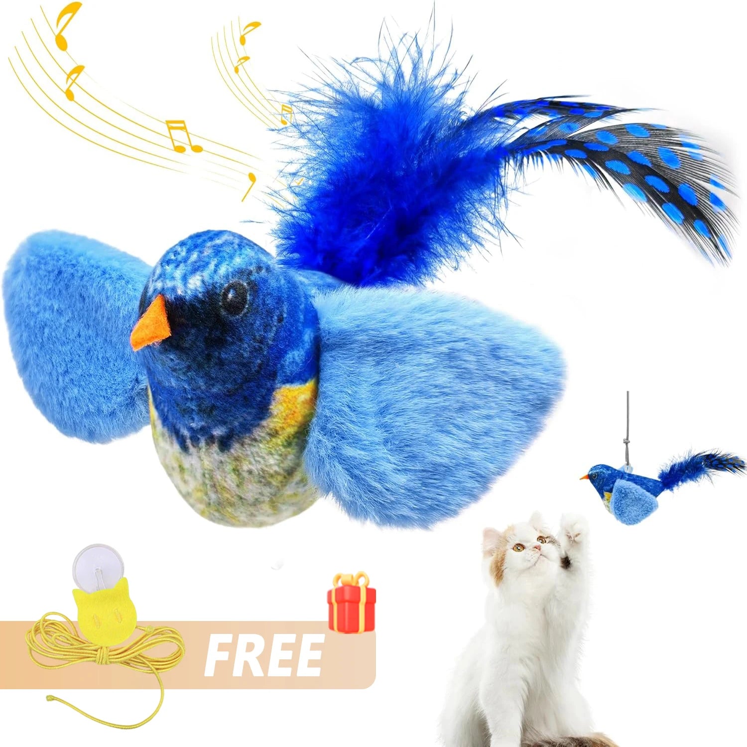 Automatic Rolling Cat Ball - Smart Self-Moving Interactive Toy