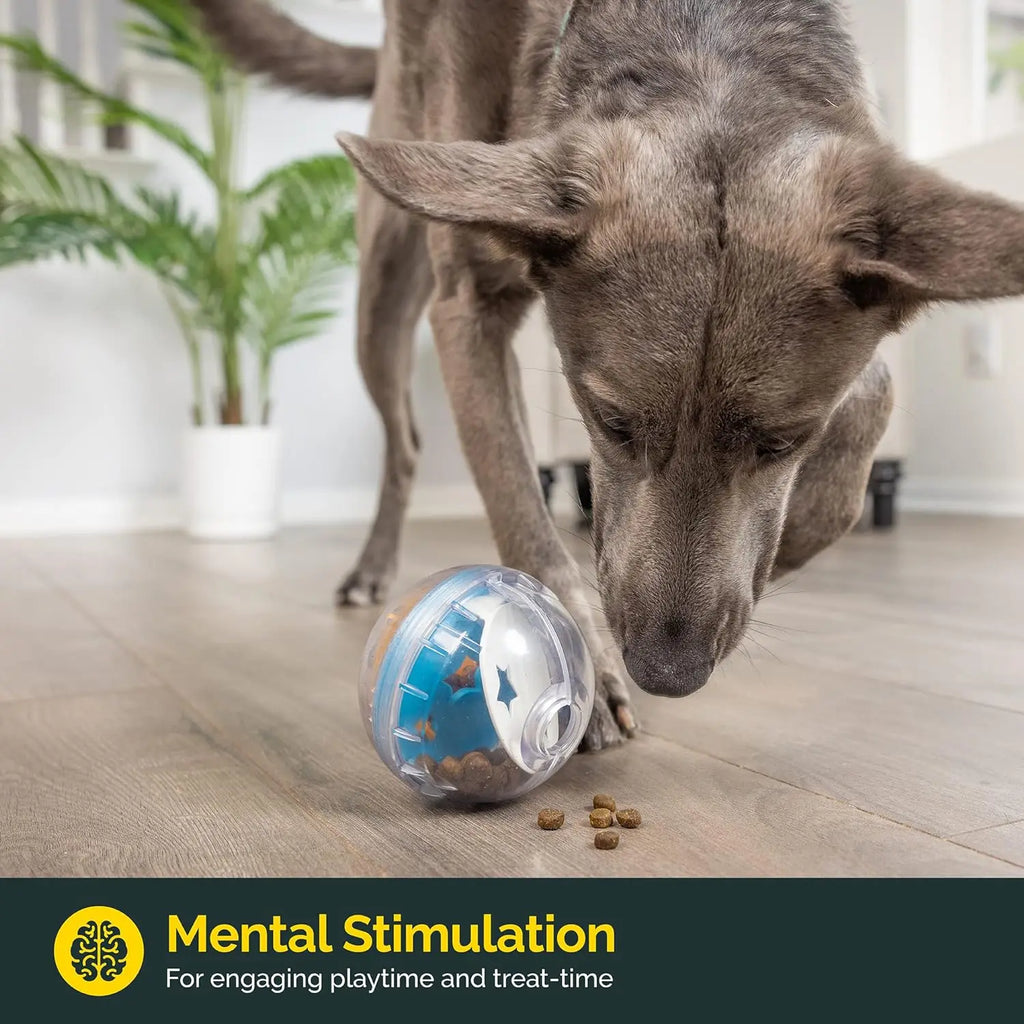 IQ Treat Ball - Adjustable Dog Treat-Dispensing Puzzle Toy