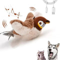 Flapping Bird Cat Toy - Rechargeable Interactive Hunting Toy