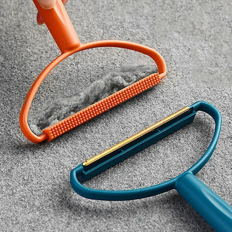 2-in-1 Pet Hair Remover & Fabric Shaver - Portable Lint Tool