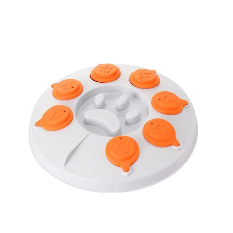 Interactive Dog Puzzle Slow Feeder - Brain-Game Enrichment Bowl
