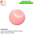 Automatic Rolling Cat Ball - Smart Self-Moving Interactive Toy