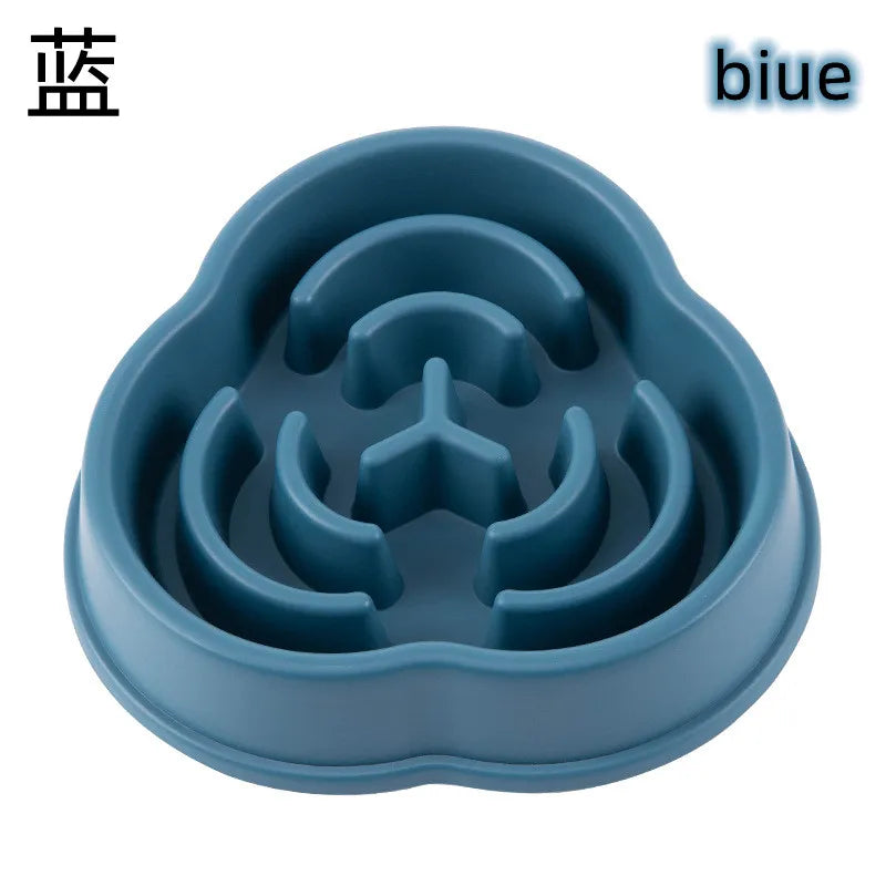 Slow Feeder Dog Bowl - Anti-Gulp Maze Bowl for Healthier Eating