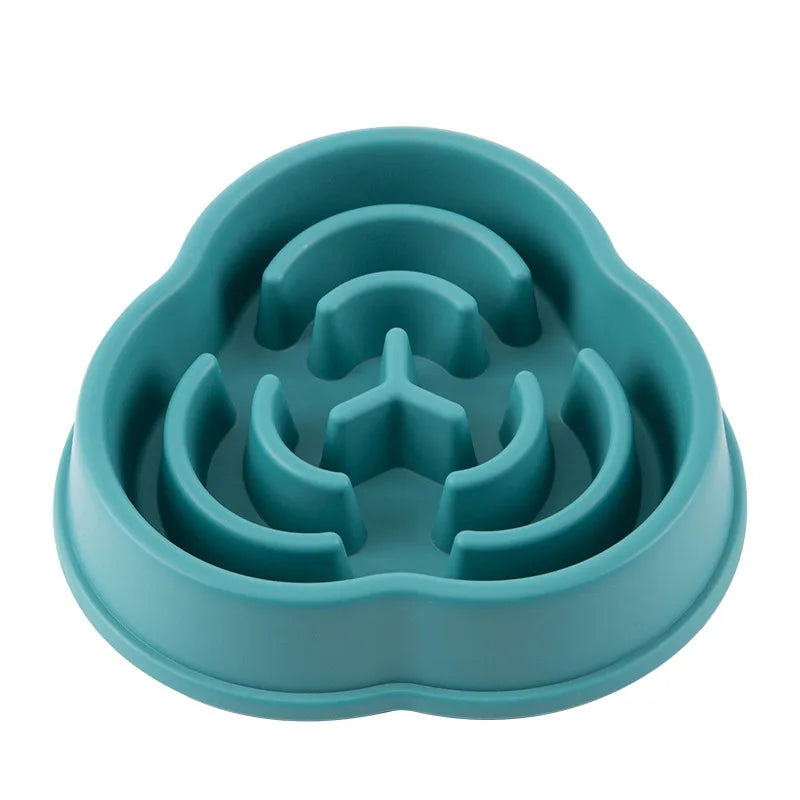 Slow Feeder Dog Bowl - Anti-Gulp Maze Bowl for Healthier Eating