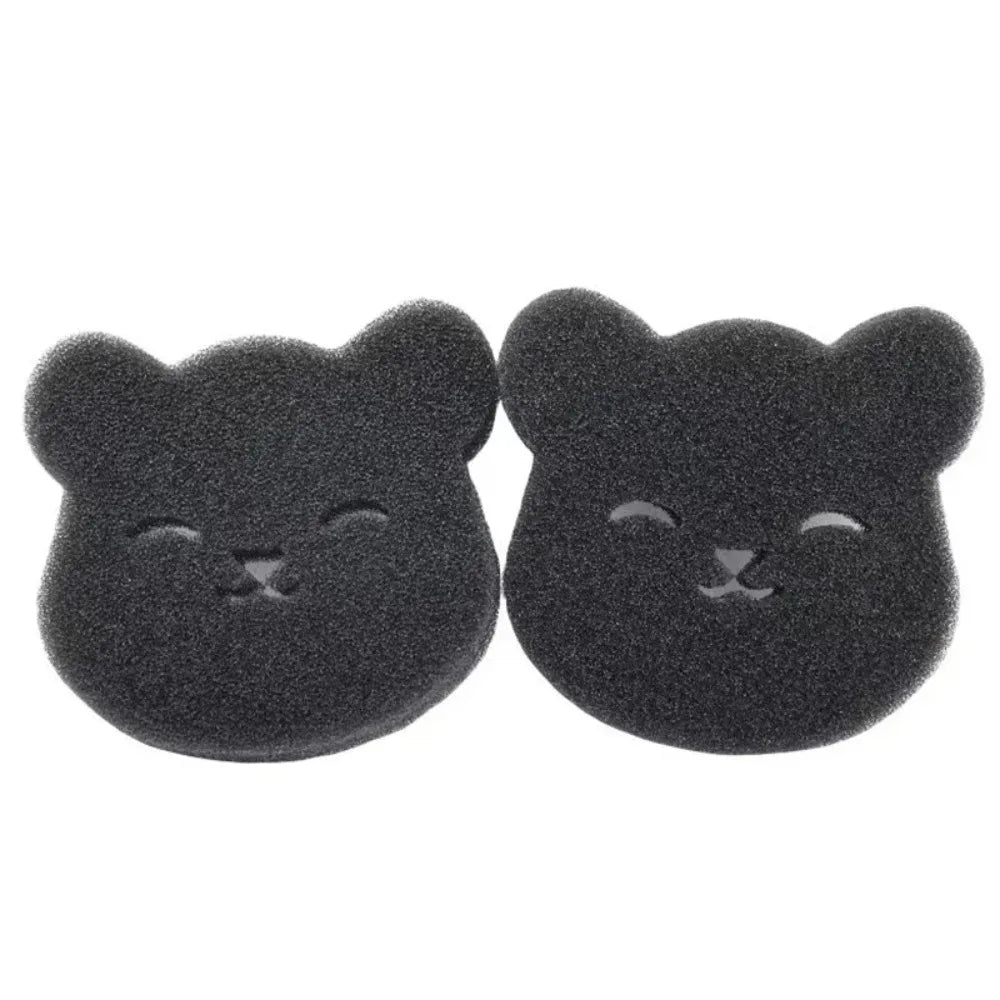 Pet hair remover set includes 2 4 pcs sticky sponges for washing machine dryer use black lint catcher