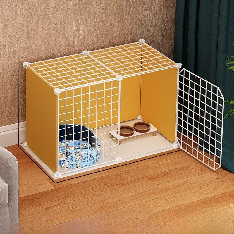 Ultra-Large Pet Playpen - Detachable Free-Standing Fence for Dogs, Cats & Rabbits