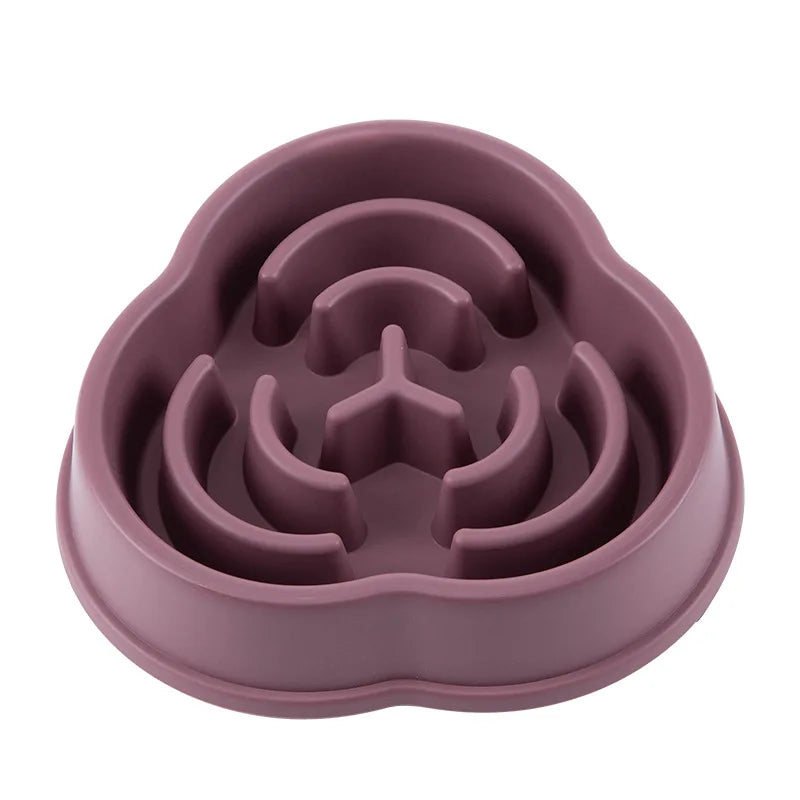 Slow Feeder Dog Bowl - Anti-Gulp Maze Bowl for Healthier Eating