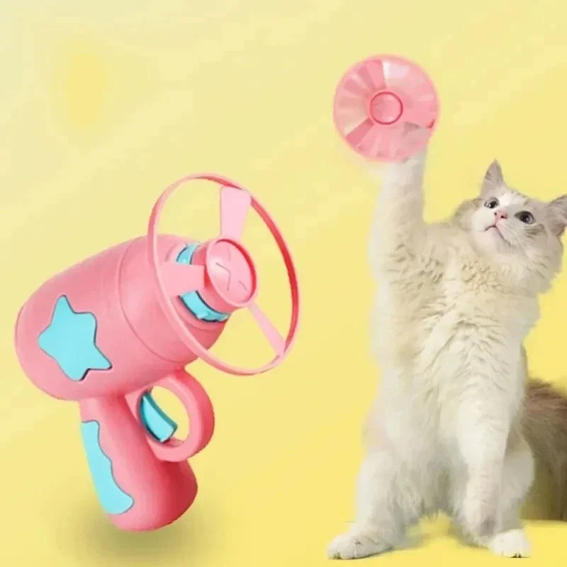Interactive Cat Launch Toy - Pounce & Chase Training Teaser