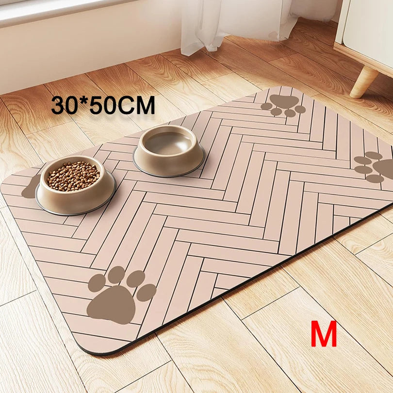Silicone Pet Placemat - Easy-Clean Waterproof Feeding Mat