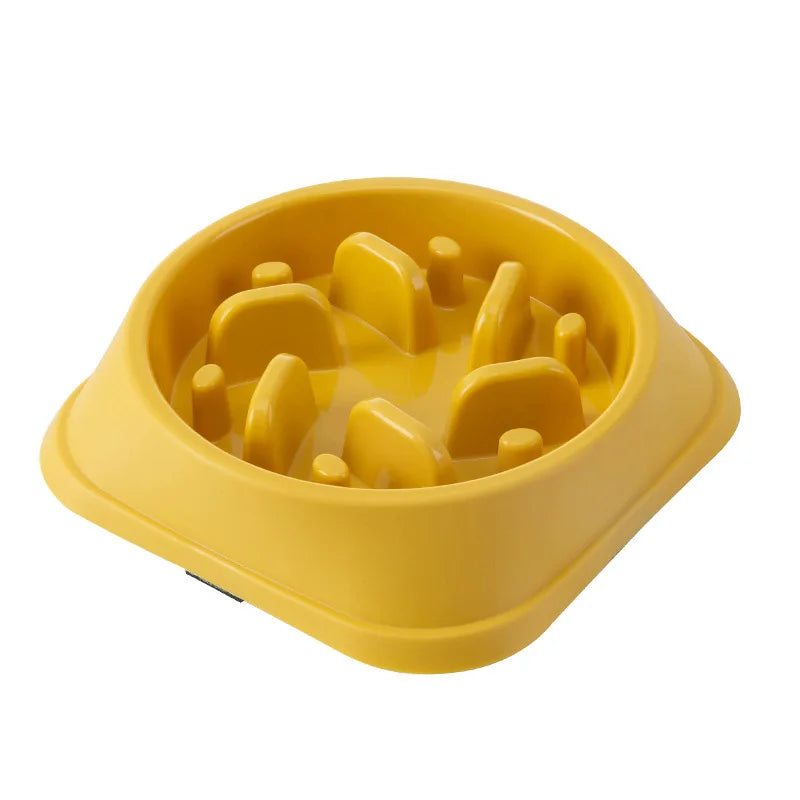 Slow Feeder Dog Bowl - Anti-Gulp Maze Bowl for Healthier Eating