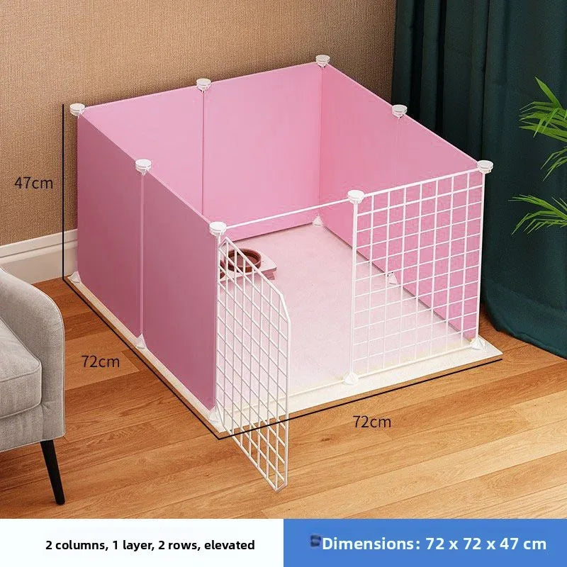 Ultra-Large Pet Playpen - Detachable Free-Standing Fence for Dogs, Cats & Rabbits