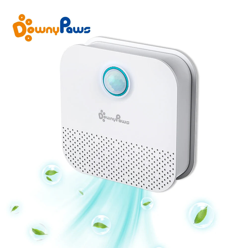 Smart Cat Litter Odor Purifier - 4000mAh Rechargeable Air Deodorizer