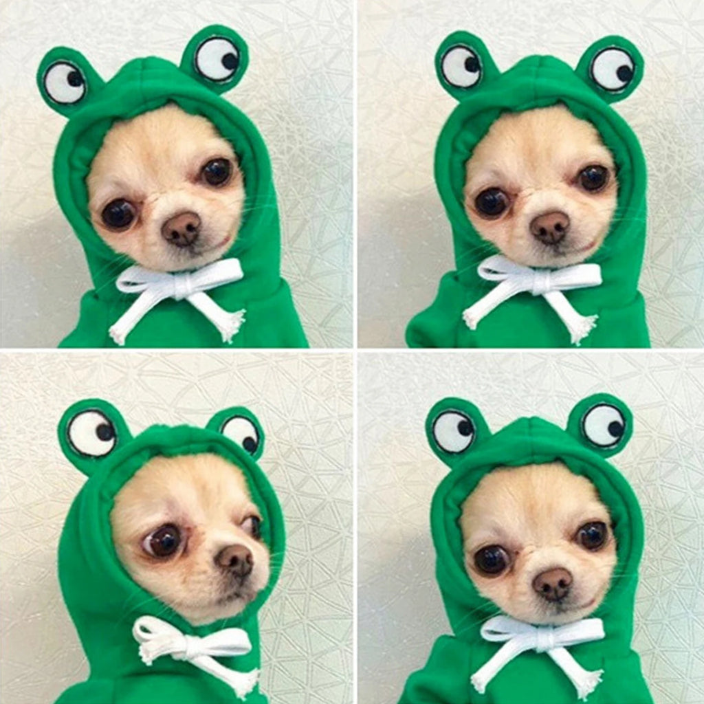 Cute Hooded Pet Sweater - Soft Costume Hoodie for Dogs & Cats