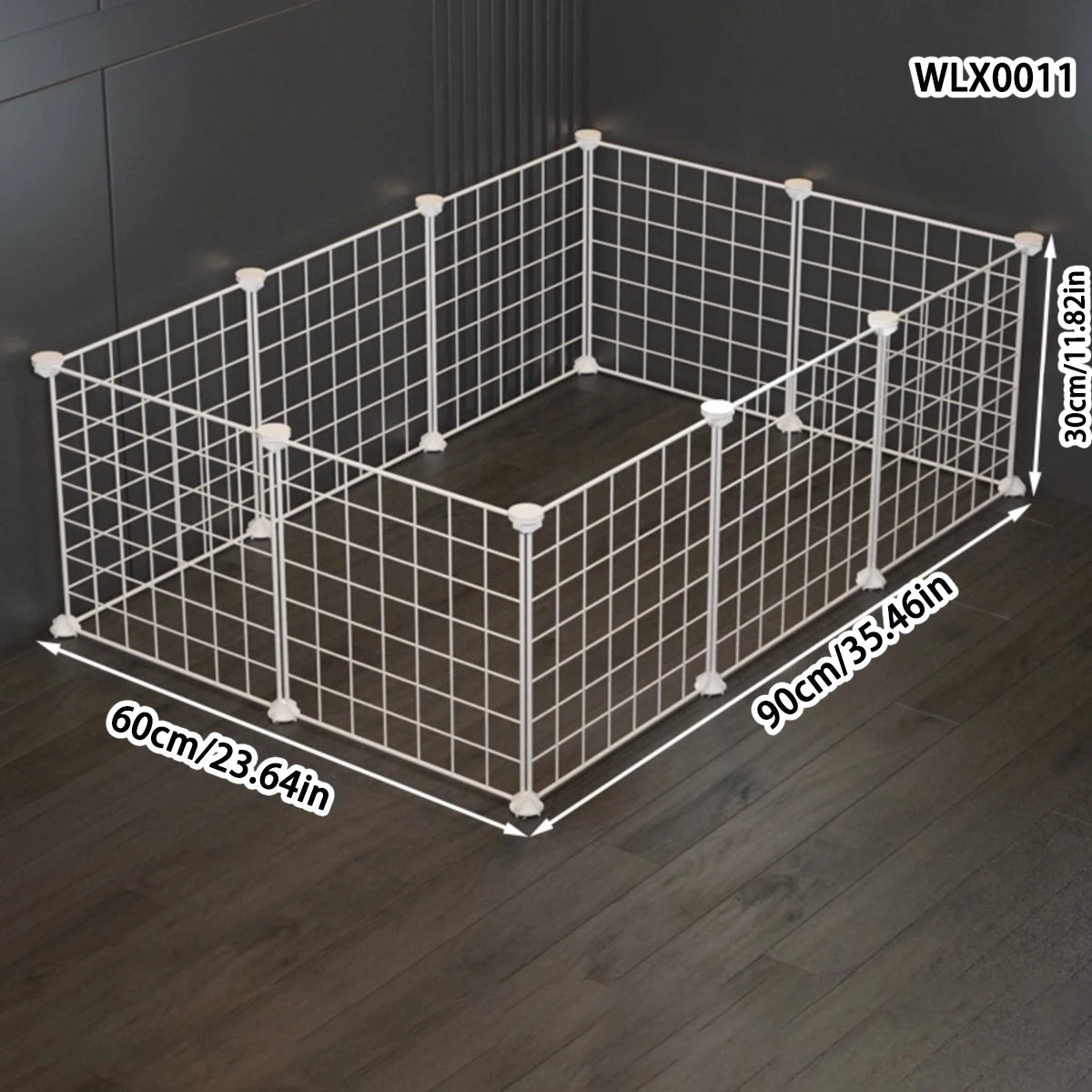 Indoor Puppy Fence - Anti-Escape Modular Pet Playpen & Training Barrier