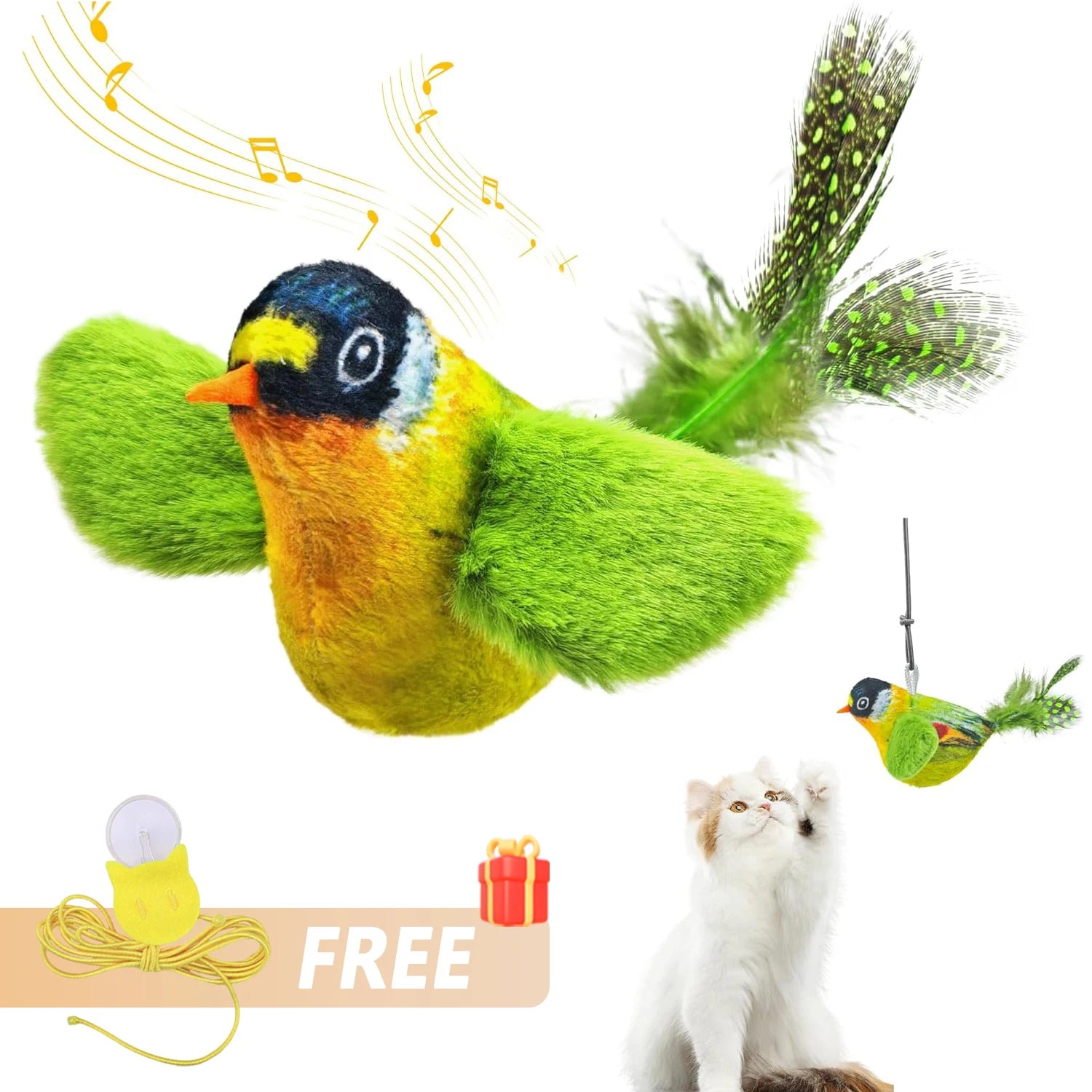 Automatic Rolling Cat Ball - Smart Self-Moving Interactive Toy