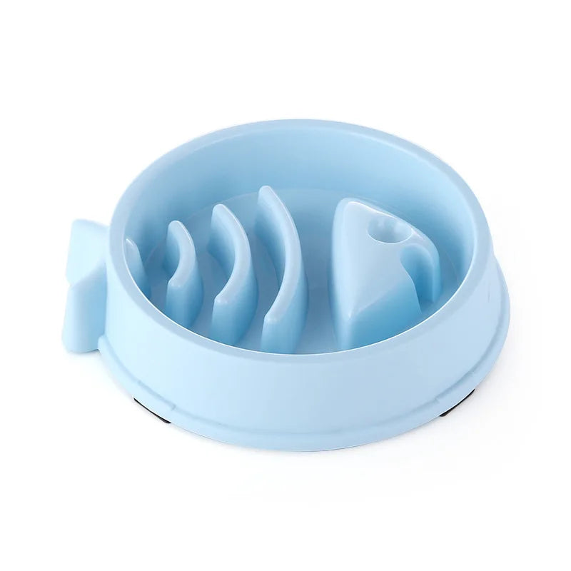 Slow Feeder Dog Bowl - Anti-Gulp Maze Bowl for Healthier Eating
