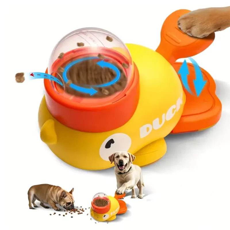 Interactive Treat-Dispensing Pet Feeder - Slow Feed Puzzle Toy