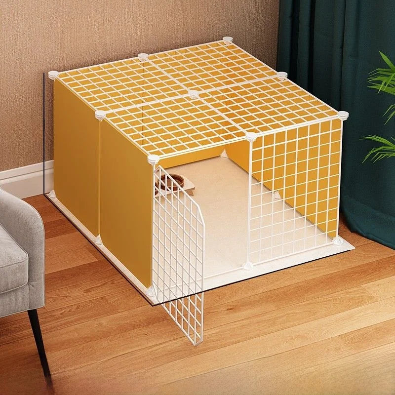 Ultra-Large Pet Playpen - Detachable Free-Standing Fence for Dogs, Cats & Rabbits