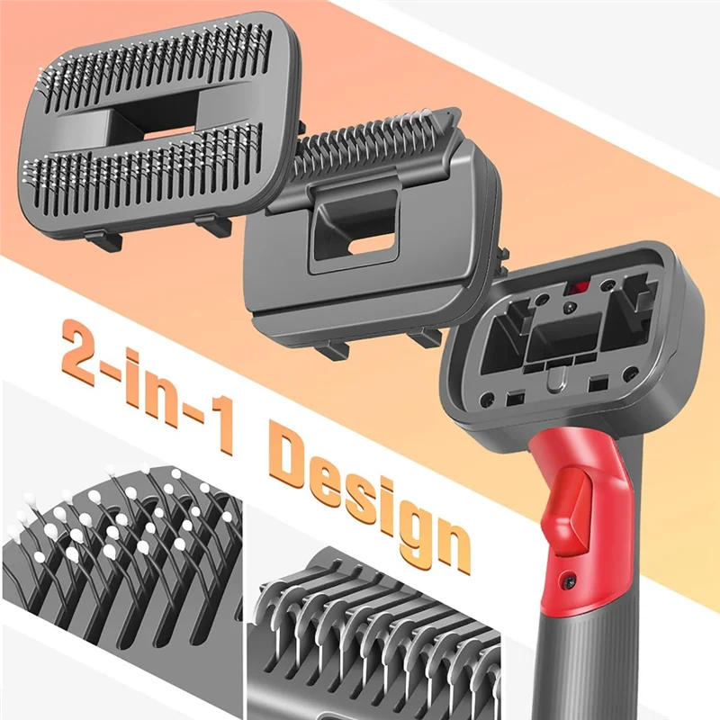 A83G-2-In-1 Dog Hair Vacuum Brush For Grooming & Shedding For Dyson Gen5, V15, V12, V11, V10, V8, V7 Removes Loose Hair
