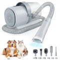 Pet Grooming Vacuum Kit &ndash; Low-Noise Cordless Groomer with 3 Suction Modes &amp; 5 Tools