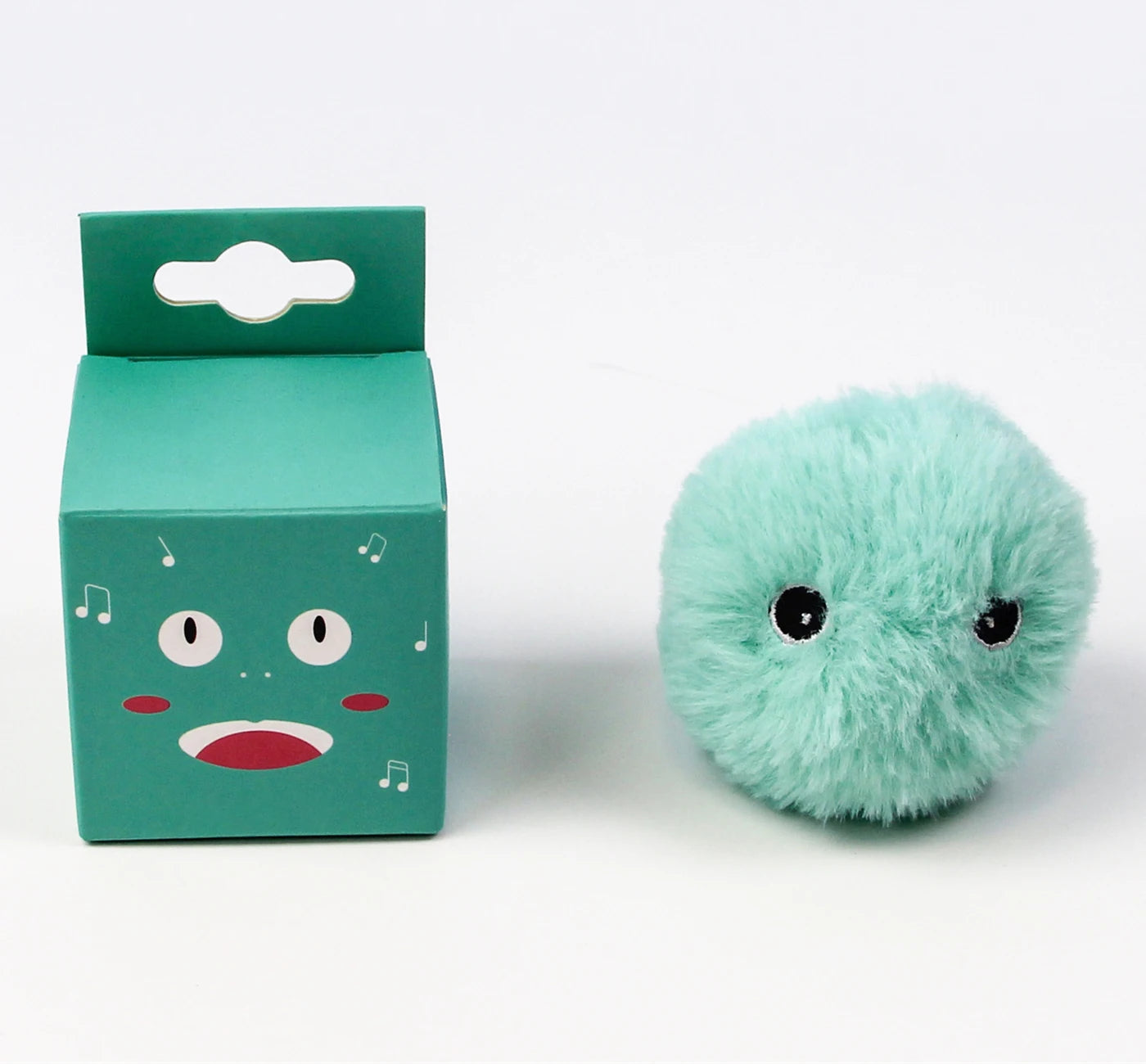 Smart Interactive Cat Ball - Self-Rolling Rechargeable Catnip Teaser Toy