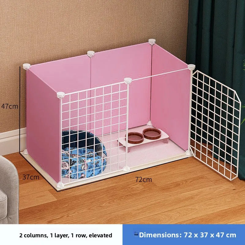 Ultra-Large Pet Playpen - Detachable Free-Standing Fence for Dogs, Cats & Rabbits