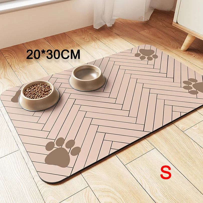Silicone Pet Placemat - Easy-Clean Waterproof Feeding Mat