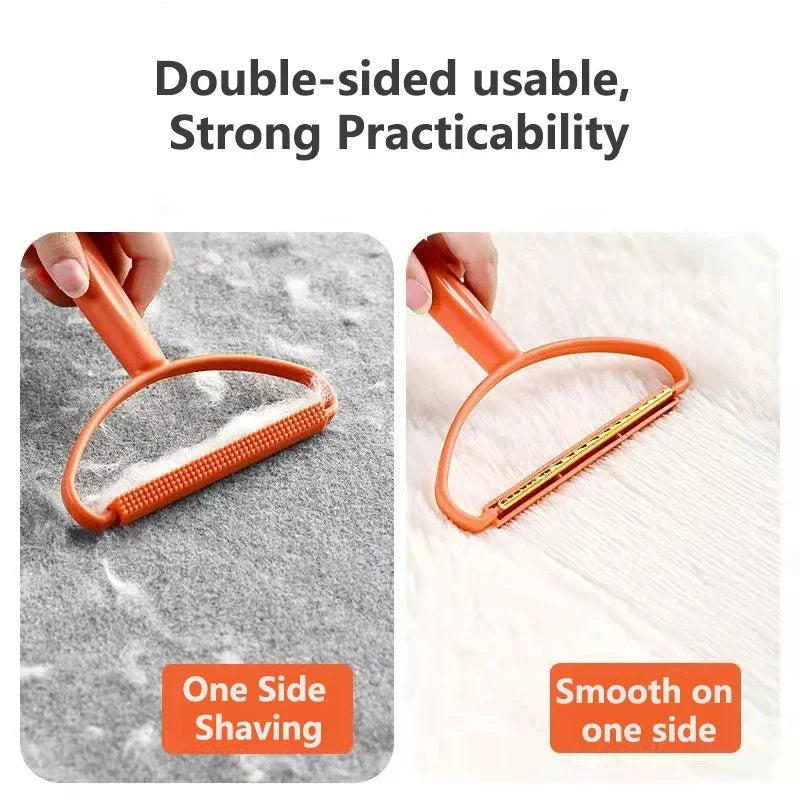 2-in-1 Pet Hair Remover & Fabric Shaver - Portable Lint Tool