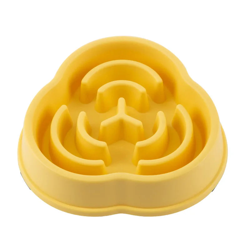 Slow Feeder Dog Bowl - Anti-Gulp Maze Bowl for Healthier Eating
