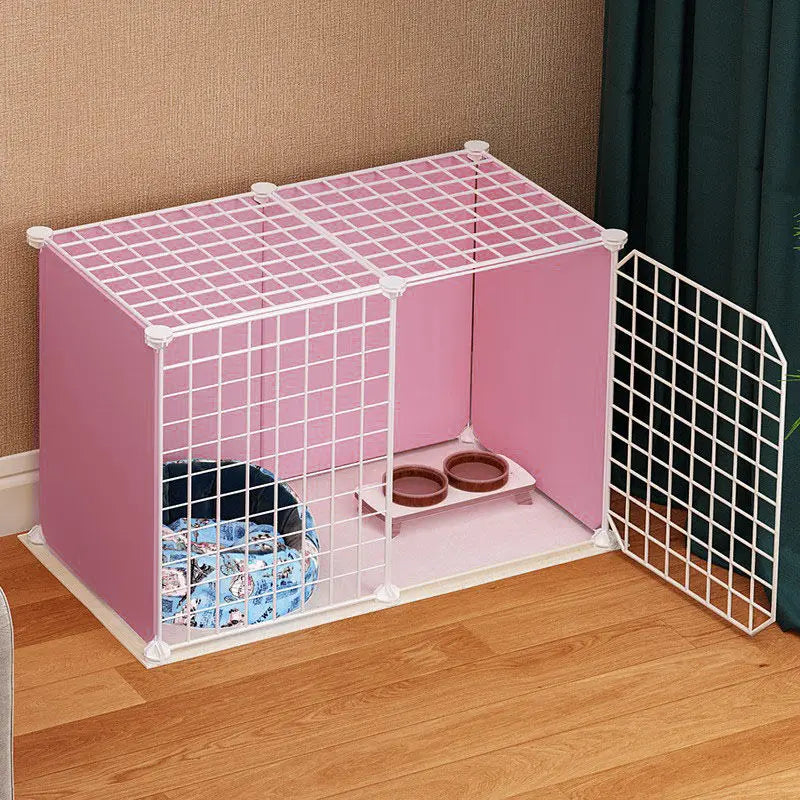 Ultra-Large Pet Playpen - Detachable Free-Standing Fence for Dogs, Cats & Rabbits