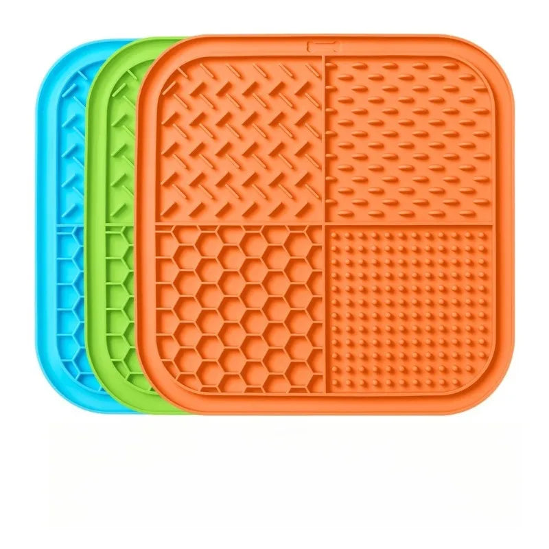 Silicone Lick Mat for Dogs & Cats - Slow Feeder & Bath Distraction