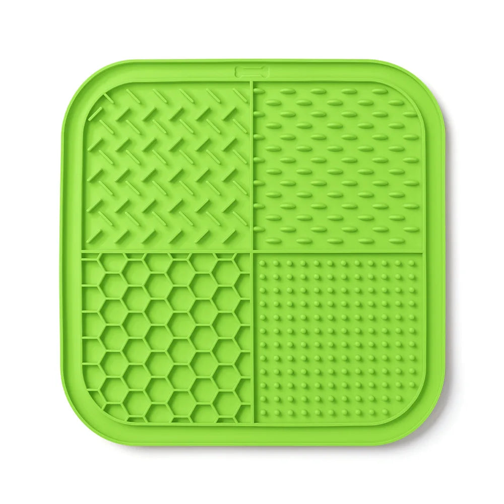 Silicone Lick Mat for Dogs & Cats - Slow Feeder & Bath Distraction
