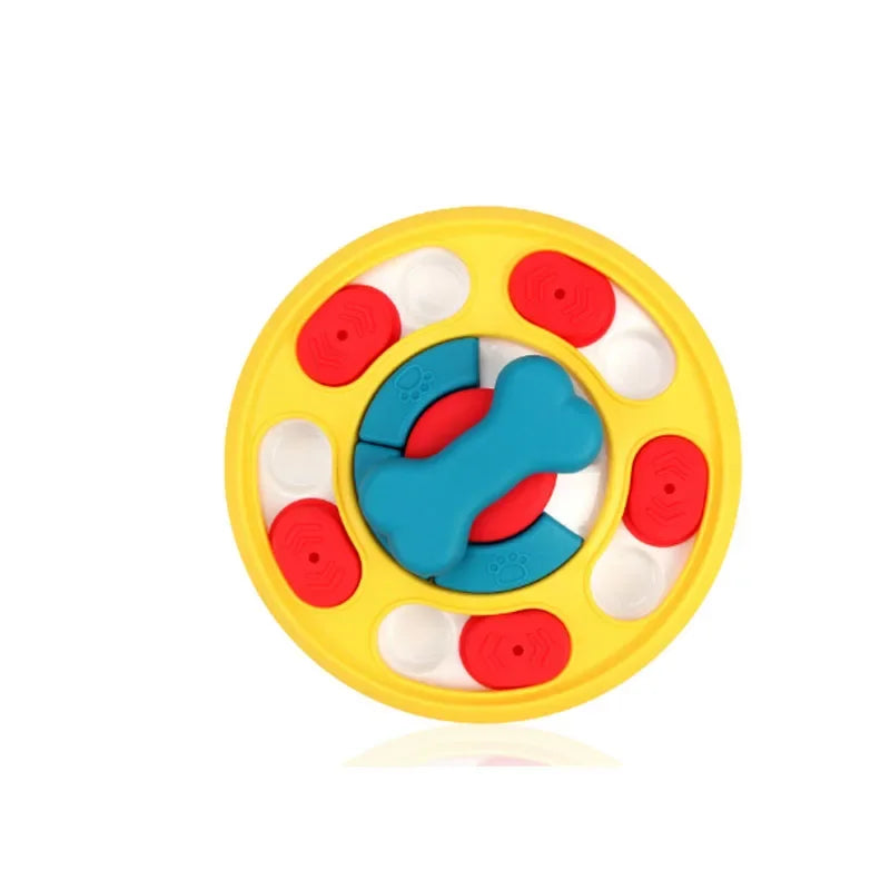 Interactive Dog Puzzle Slow Feeder - Brain-Game Enrichment Bowl