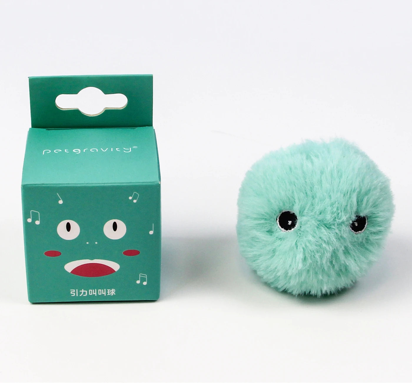 Smart Interactive Cat Ball - Self-Rolling Rechargeable Catnip Teaser Toy