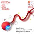 Smart Interactive Cat Ball - Self-Rolling Automatic Toy