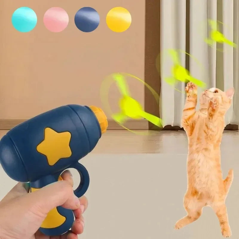 Interactive Cat Launch Toy - Pounce & Chase Training Teaser