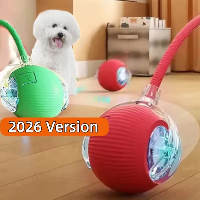 Automatic Rolling Dog Ball - Motion-Activated Interactive Toy