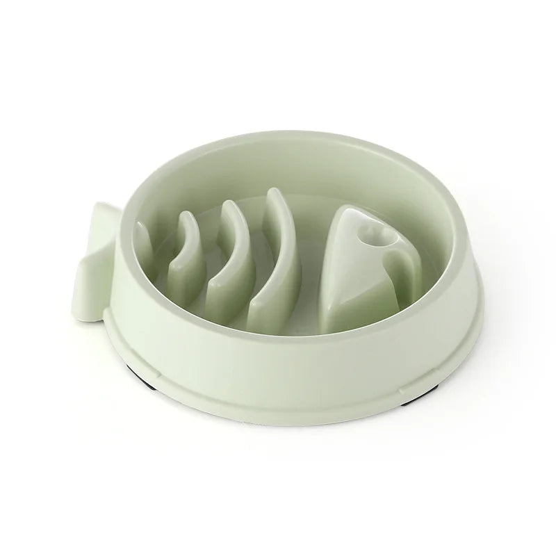 Slow Feeder Dog Bowl - Anti-Gulp Maze Bowl for Healthier Eating