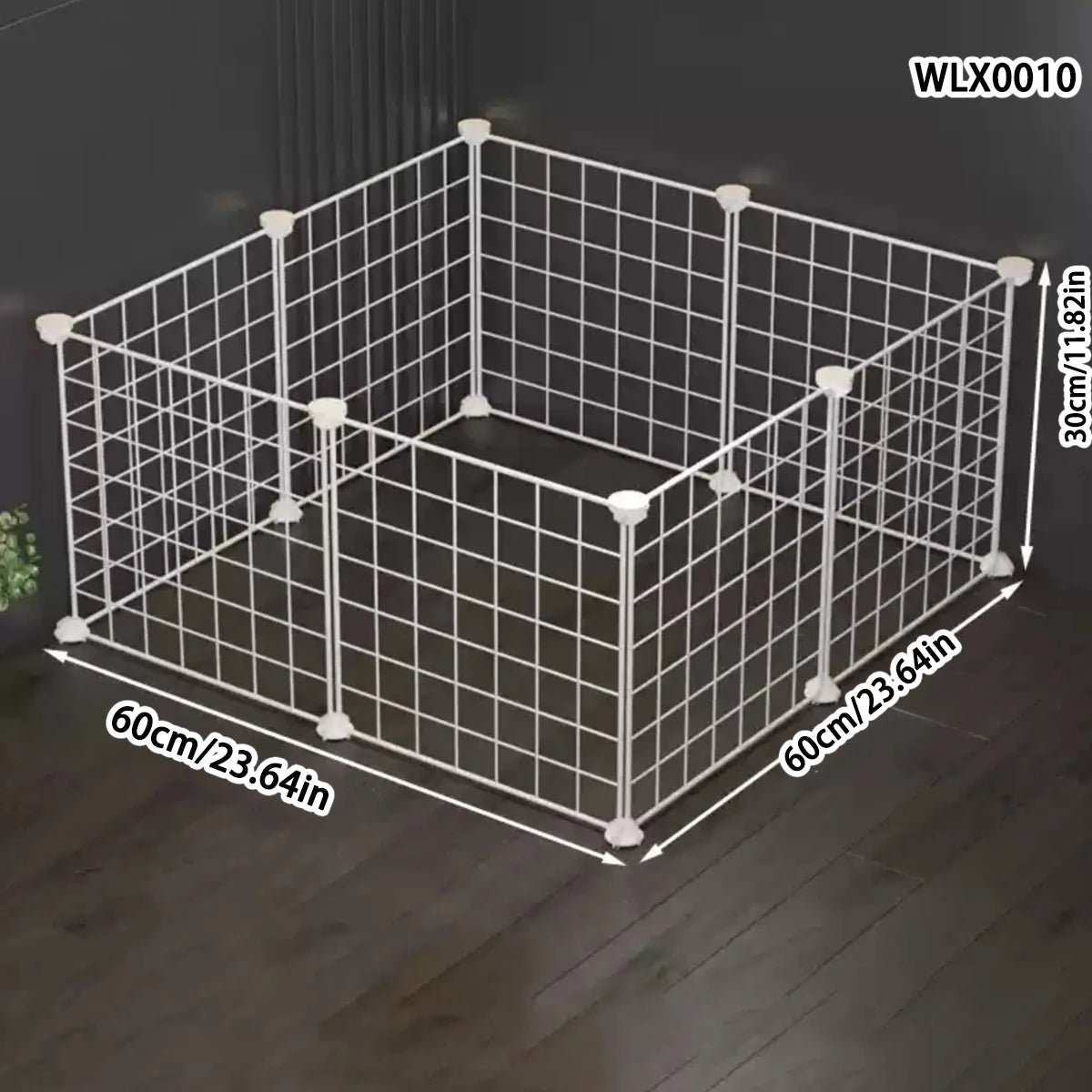 Indoor Puppy Fence - Anti-Escape Modular Pet Playpen & Training Barrier