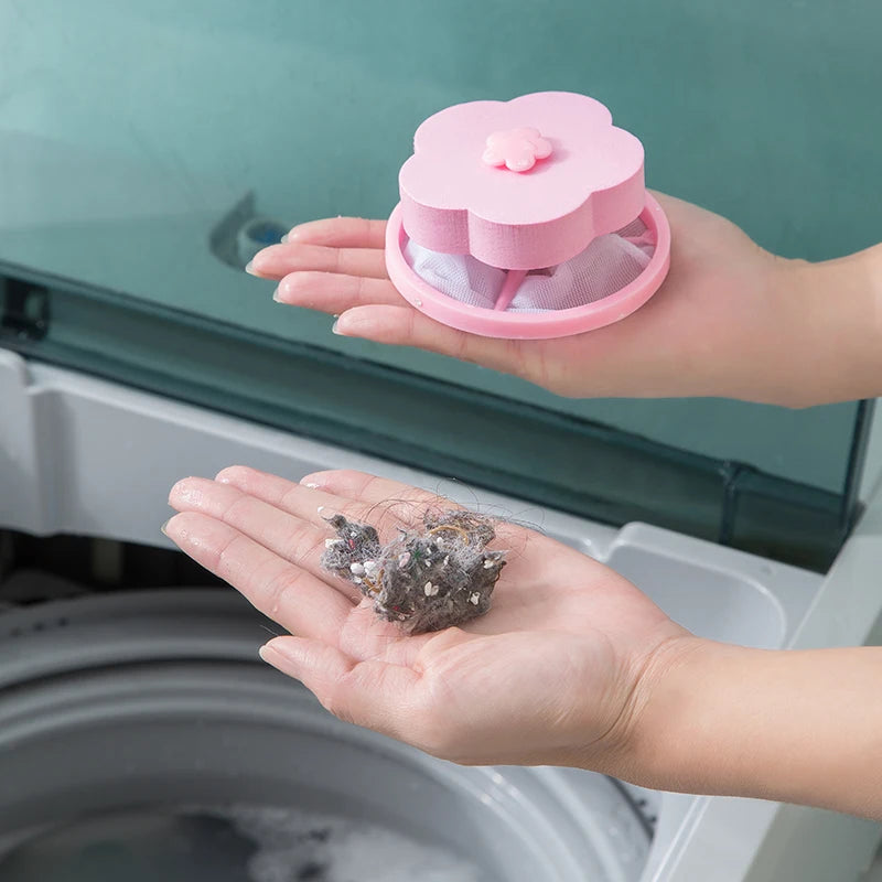 Reusable Laundry Pet Hair Catcher - Washing Machine Fur Remover