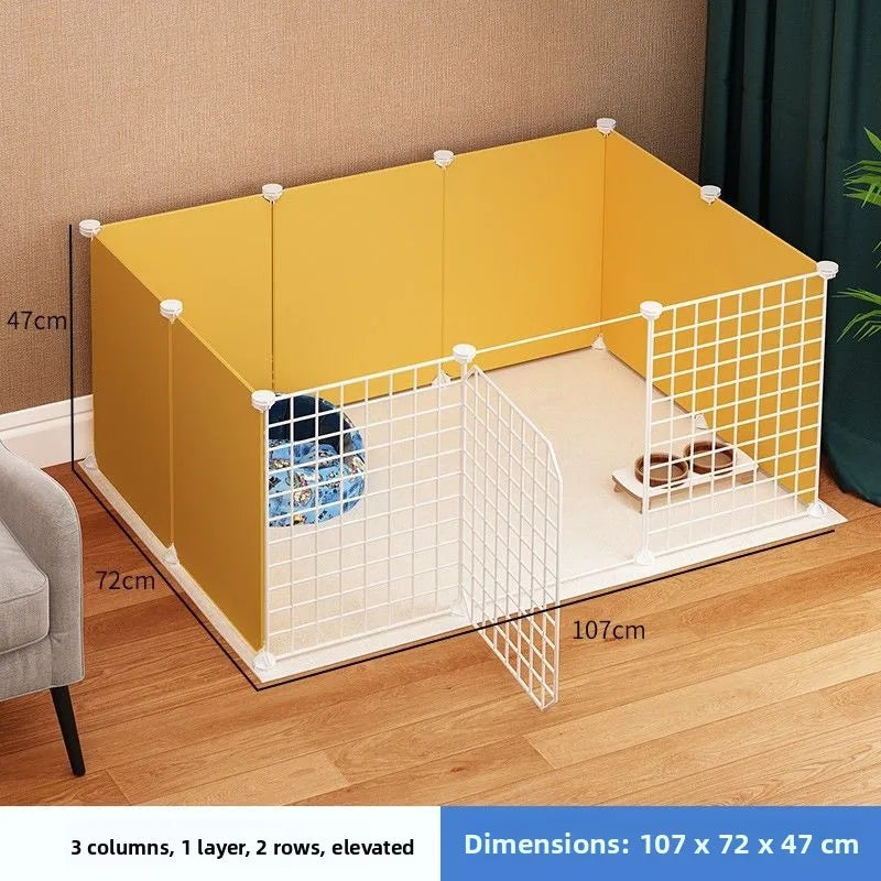 Ultra-Large Pet Playpen - Detachable Free-Standing Fence for Dogs, Cats & Rabbits